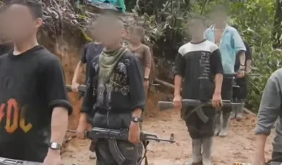 Reclutamientos de menores. 