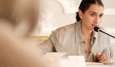 Laura Sarabia, directora del Departamento de Prosperidad Social.