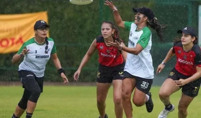 Valeria Cárdenas, una de las jugadoras más destacadas de Ultimate en Colombia. 