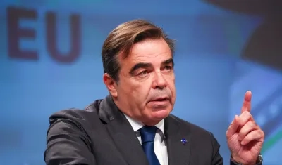 Margaritis Schinas, vicepresidente de la Comisión Europea.