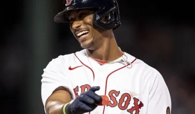 Jeter Downs jugó en Grandes Ligas en 2022 con los Medias de Boston.