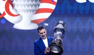 Lionel Scaloni, técnico de la Selección Argentina. 