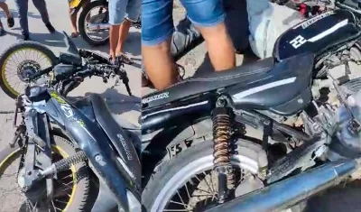 Accidente de tránsito en Sabanalarga.