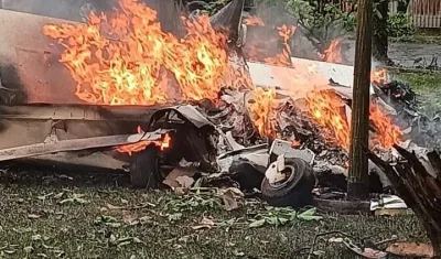 Accidente en Brasil dejó 4 muertos.
