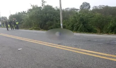 El carretillero falleció en el lugar del accidente. 