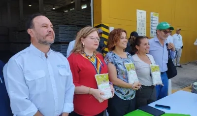 Acto de presentación de la Bienestarina Más Nuestra.