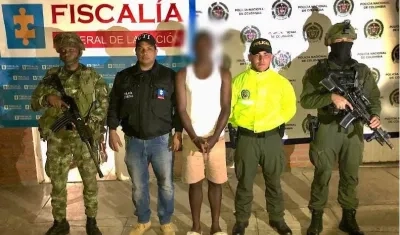 Alias 'Chema' al ser capturado.