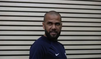 El jugador brasileño Dani Alves.