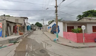 Calle 21 con carrera 33, barrio San Roque. 