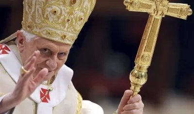El Papa emérito Benedicto XVI.