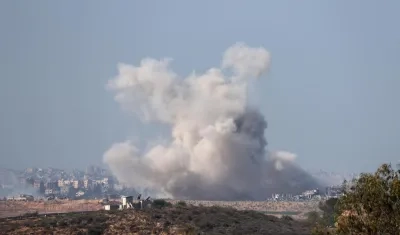 Imagen de los bombardeos.