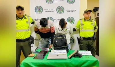 Capturados tras cometer atraco a bus en Juan de Acosta.