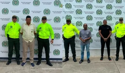 Los tres imputados por la Fiscalía. 