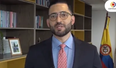 Carlos Zuluaga, Vicecontralor en funciones de Contralor General.