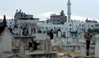 Campo de refugiados de Yabalia, en la franja de Gaza.