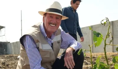 Collin Armstrong, cónsul honorario de Reino Unido. 