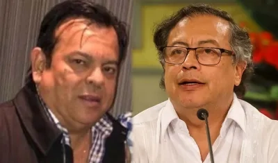 Euclides Torres y Gustavo Petro.