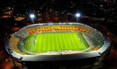 Imagen del estadio El Campín.