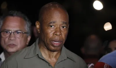 Eric Adams, el Alcalde de Nueva York.