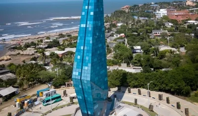 El faro de Puerto Colombia.