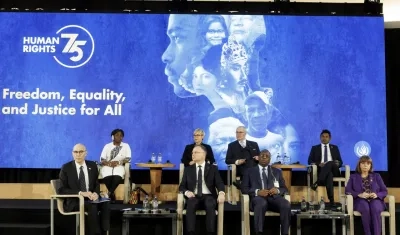 La Vicepresidenta Francia Márquez en foro en Ginebra.