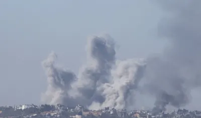 Imagen de los bombardeos.