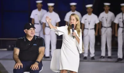 Gobernadora Elsa Noguera. 