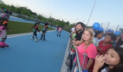 Gobernadora del Atlántico, Elsa Noguera, con el Alcalde de Barranquilla, Jaime Pumarejo.