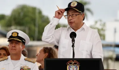 Gustavo Petro, presidente de Colombia. 