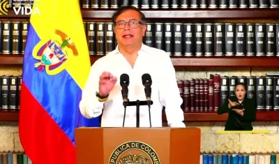 Gustavo Petro, Presidente de Colombia. 