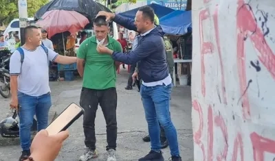 Harold Echeverry, capturado.