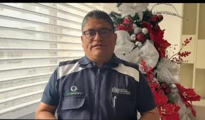 Humberto Mendoza, Secretario de Salud de Barranquilla.