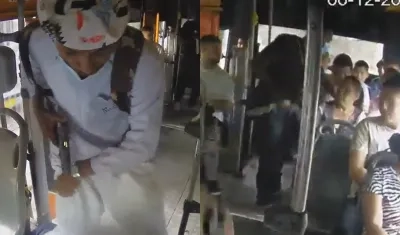 El hurto se dio con revólver y arma blanca.