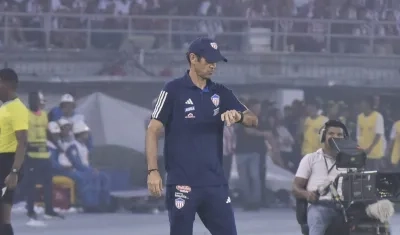 Arturo Reyes, técnico del Junior, dijo que su equipo sabe jugar finales. 