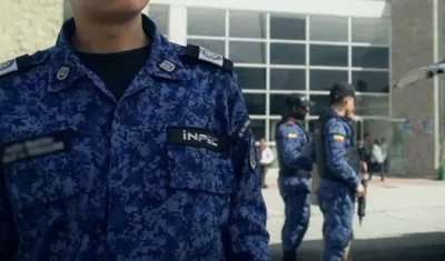 Funcionario del Inpec. 