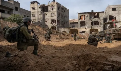 Imagen de las tropas de Israel.