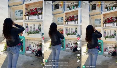 Jaqueline Ramírez, graduada en México.