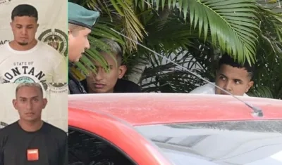 Luis David Manzano Orozco, alias 'Manzano' y Edwin Javier Ospino Cáceres, alias 'Drupi'.