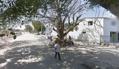 Lugar donde ocurrió el crimen. 