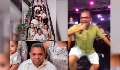 Mane Díaz en la Navidad en Liverpool y en la Costa. Una de las imágenes que circulan en redes