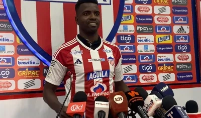 Marco Pérez, nuevo delantero del Junior.