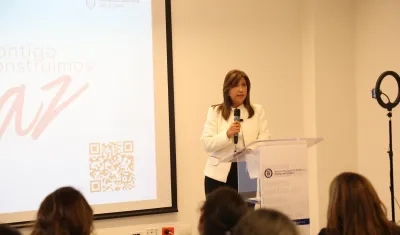 Martha Zamora, Directora de la Agencia Nacional de Defensa del Estado.