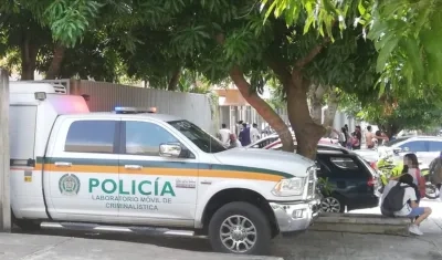 Instalaciones de Medicina Legal en Barranquilla.