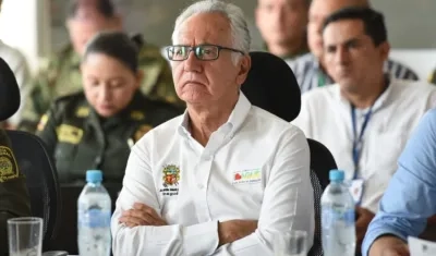 Guillermo Alfonso Jaramillo, ministro de Salud. 