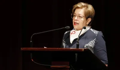 Gloria Ramírez, ministra de Trabajo