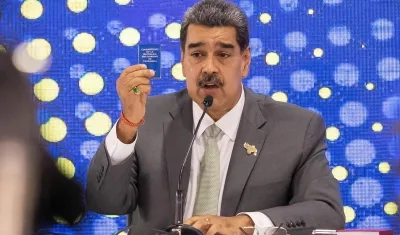 Nicolás Maduro, presidente de Venezuela.