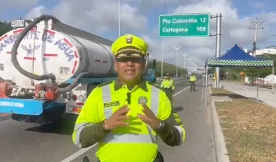 Teniente Coronel Julio Olaya. 