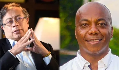 Gustavo Petro y Elmer Abonía Rodríguez, alcalde asesinado.