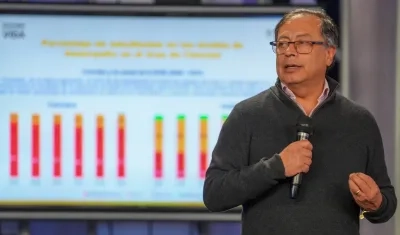 El Presidente de la República, Gustavo Petro.