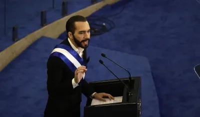 Presidente de El Salvador, Nayib Bukele.